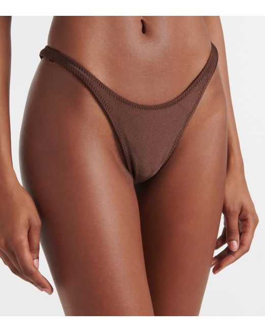 SAME Brown 90S Bikini Bottoms
