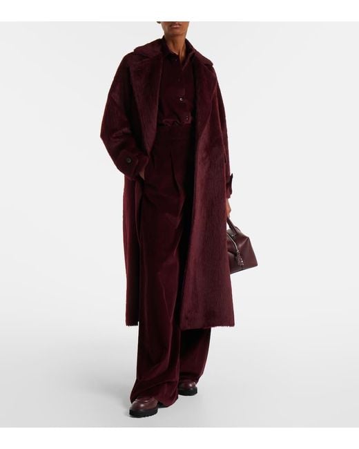 Max Mara Brown Track Leather And Suede Loafers