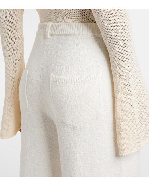 AYA MUSE White Trix Straight Jeans