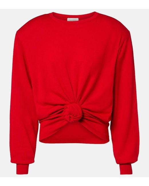 Magda Butrym Red Wool Sweater