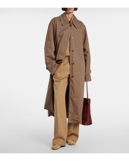 The Row Natural Soft Suede Loafers