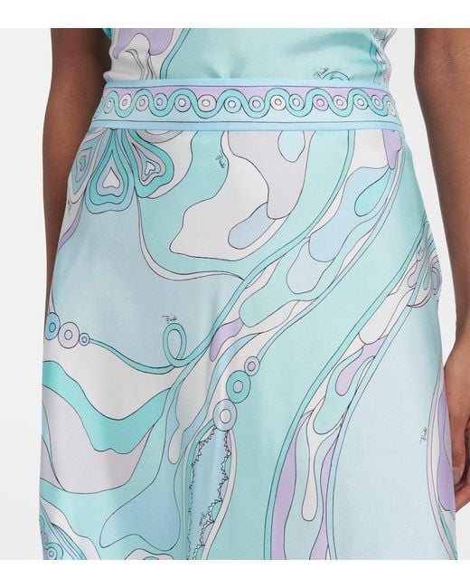 【Emilio Pucci】Orchideeプリント ペンシルスカート【関税込】 Orchidee-Print Pencil Skirt – PUCCI Online Store