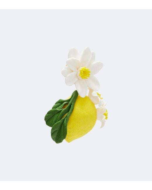 Jennifer Behr Yellow Limoncello Drop Earrings