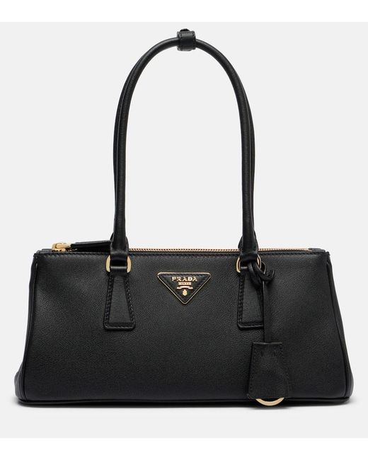 Prada Black Tote Bag Galleria Medium Aus Leder