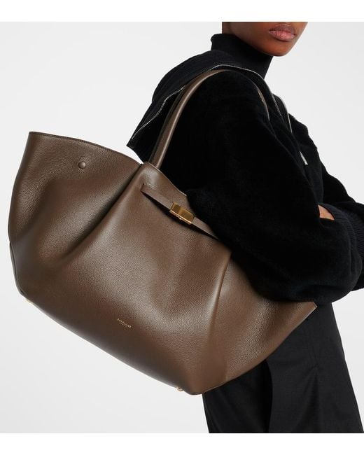 DeMellier London Brown Tote New York Aus Leder