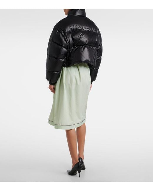 Prada Black Re-Nylon Cropped Nylon Jacket