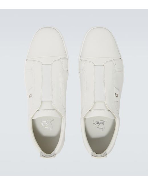 Christian Louboutin Sneakers St Louis Aus Leder in White für Herren