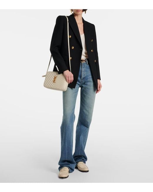 Borsa A Tracolla Lou di Saint Laurent in White