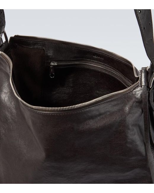 Lemaire Schultertasche Belted Aus Leder in Black für Herren