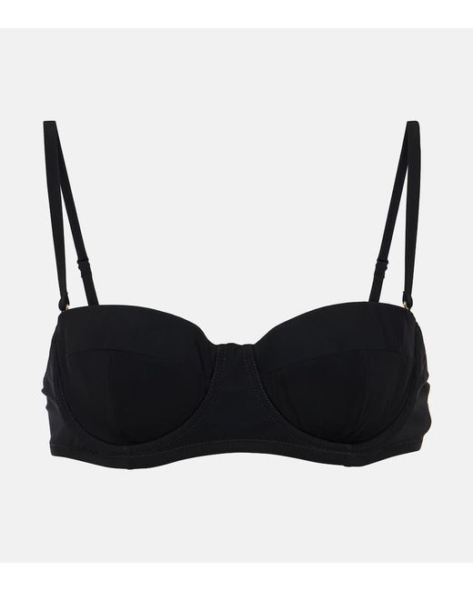 Top bikini Balconette di Dolce & Gabbana in Black