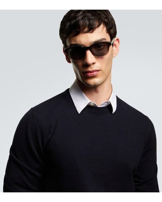 Dior Brown Dioribbon S1I Square Sunglasses for men