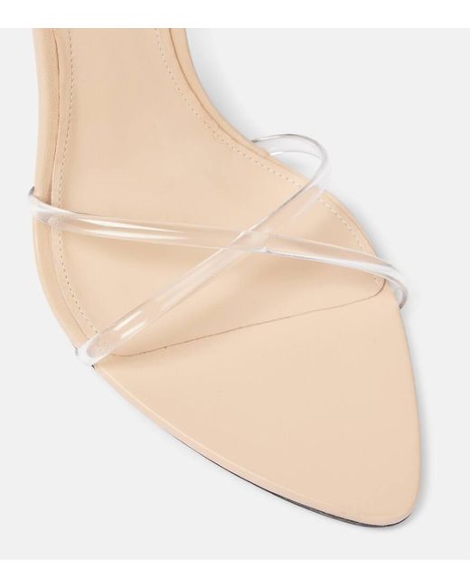 Victoria Beckham Natural Pvc Sandals