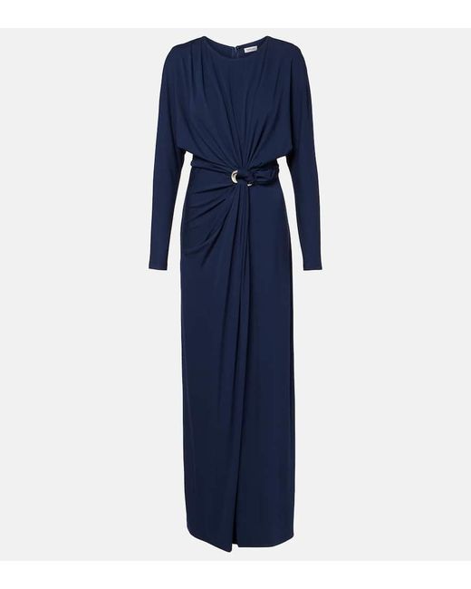 Jonathan Simkhai Blue Maxikleid Maisie