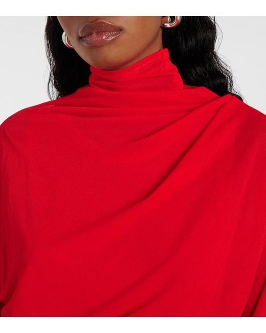Abito Lungo Paula di Proenza Schouler in Red