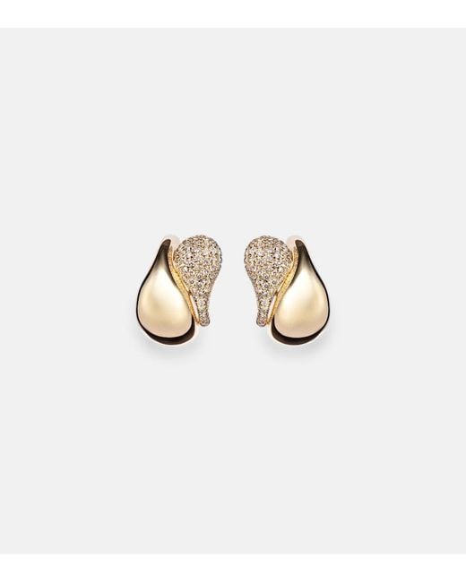 SHAY White 18Kt Earrings With Diamonds