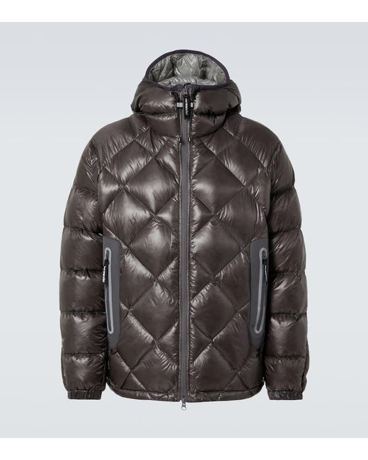And Wander Gray Quilted Down Jacket for men
