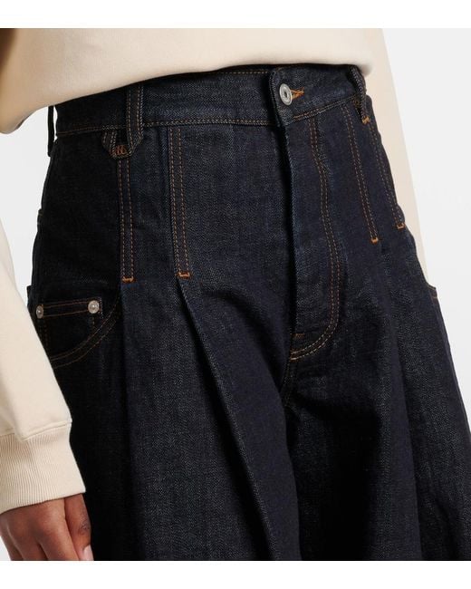Jacquemus Blue Souro Wide-Leg Jeans