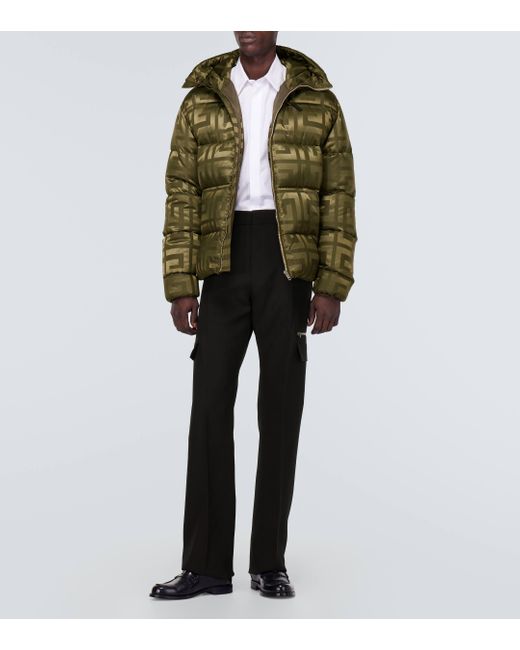 Givenchy Green 4g Puffer Jacket for men