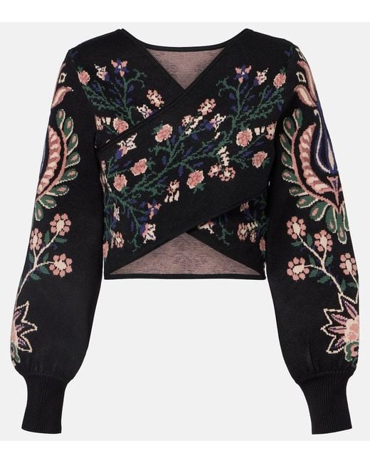 Top A Portafoglio Marvelous Garden di Farm Rio in Black