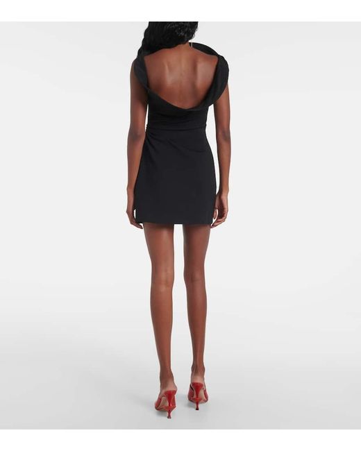 Abito in jersey di Jacquemus in Black