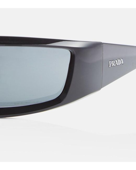 Prada Blue Square Sunglasses