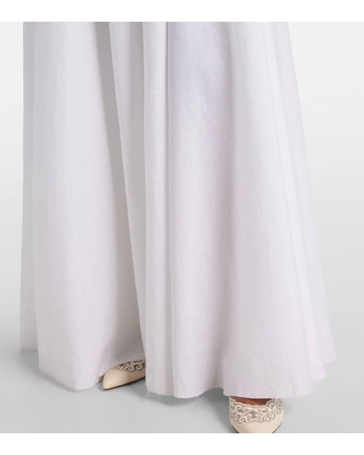 Abito Lungo Neferu di Gabriela Hearst in White