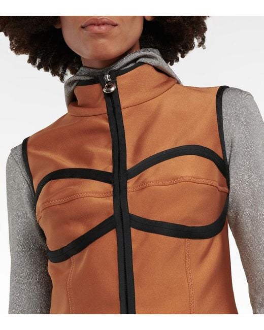 Chaleco Vanessa Glam Jet Set de color Orange