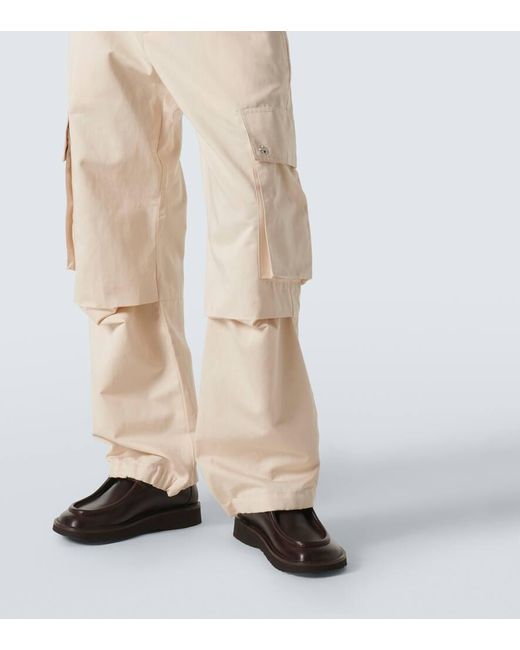 Jacquemus Natural Le Cargo Cotton And Linen Cargo Pants for men