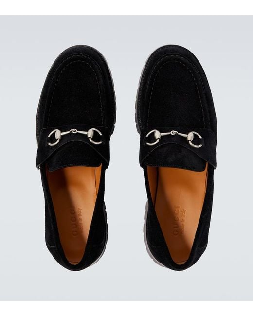 Mocassini Horsebit di Gucci in Black da Uomo