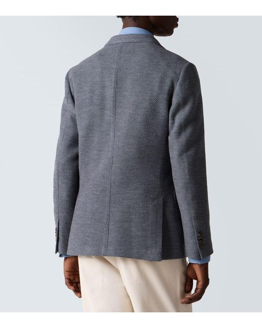Lardini Blazer Aus Wolle in Gray für Herren