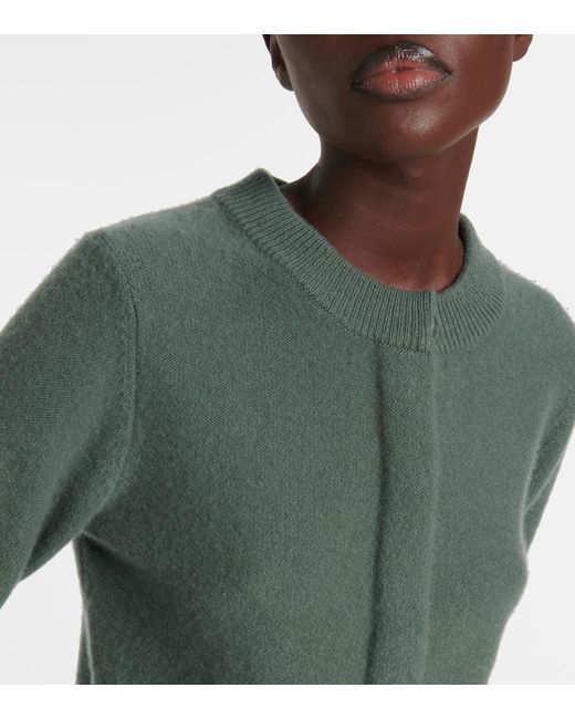 Vince Green Shrunken Boiled Knitted Jacket