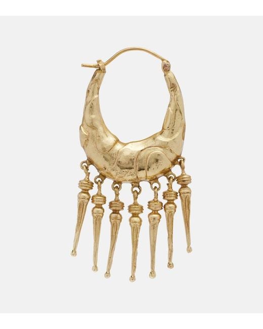 ALÉMAIS Metallic Le Jardin Spike Hood Earrings