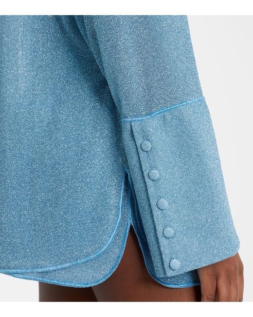 Oseree Blue Lumiere Shirt