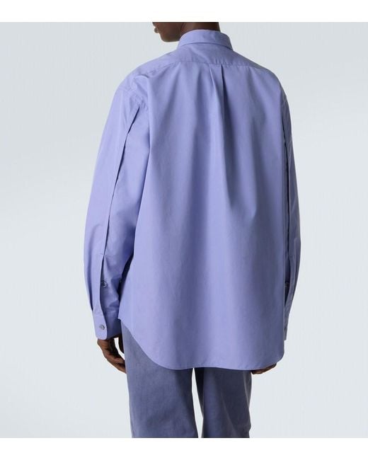 Calvin Klein Blue Axel Cotton Shirt for men