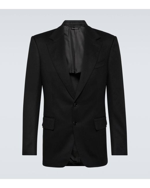 Tom Ford Black Cashmere Blazer for men
