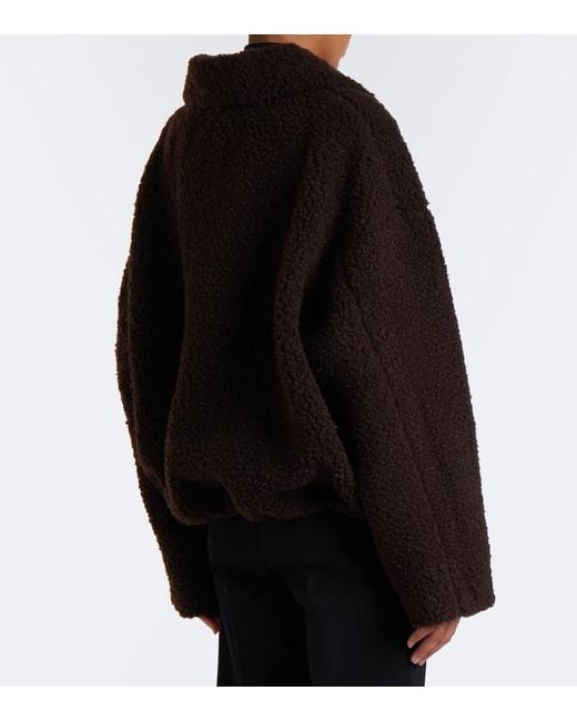 Sportmax Black Teddy Jacket