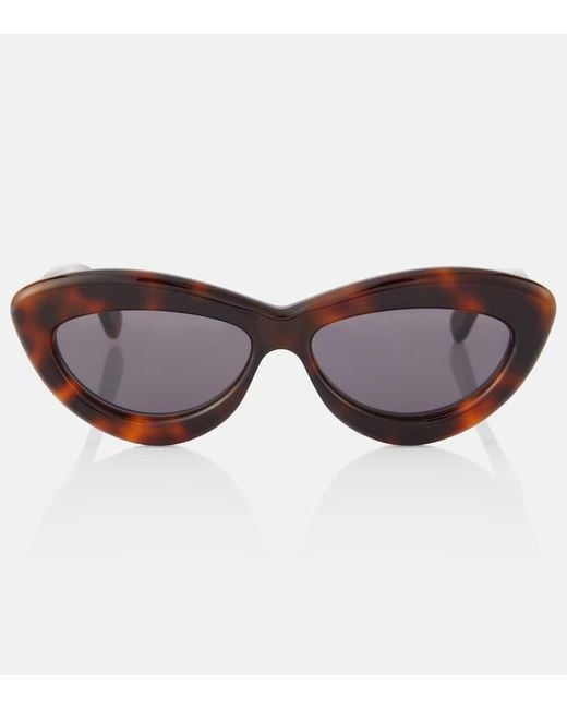 Loewe Brown Cat-Eye-Sonnenbrille