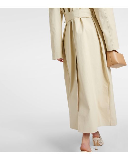 Trench-coat en coton Magda Butrym en coloris Natural
