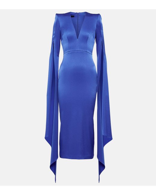 Alex Perry Blue Vander Dress
