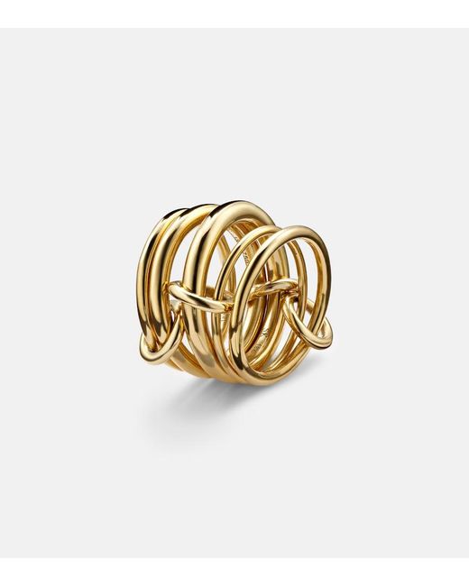 Spinelli Kilcollin Metallic Aquarius 18kt Gold Linked Rings