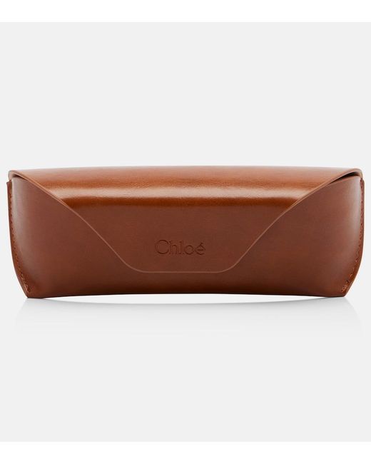 Chloé Brown Judy Square Sunglasses