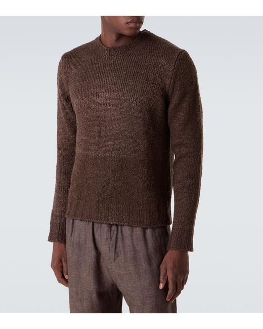 Pullover Gio di Saman Amel in Brown da Uomo