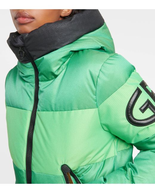 Veste doudoune de ski Fever Goldbergh en coloris Green