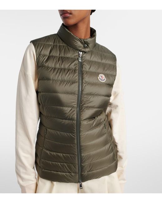 Moncler Green Igens Padded Shell Gilet