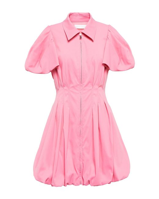 Jonathan Simkhai Callista Puff Sleeve Minidress in Pink | Lyst
