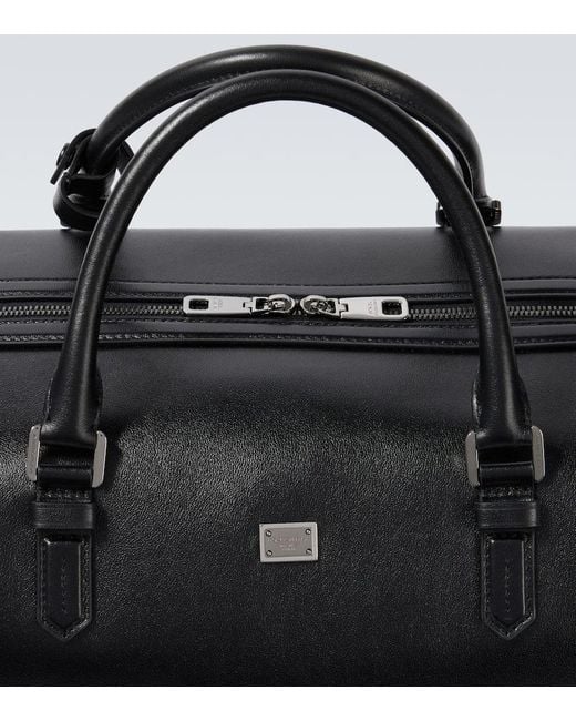 Dolce & Gabbana Weekender Roma Aus Leder in Black für Herren