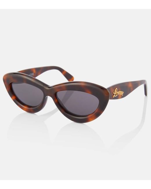 Loewe Brown Cat-Eye-Sonnenbrille