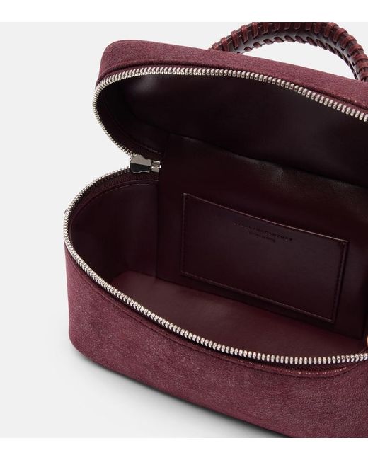 Stella McCartney Purple Schultertasche Falabella