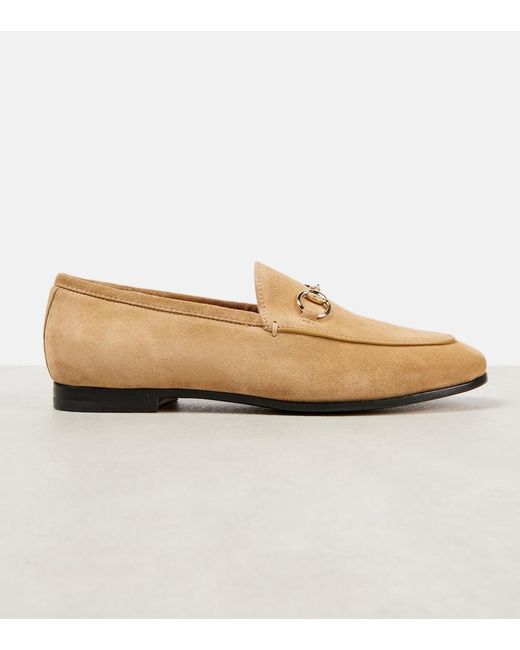 Mocassini Jordaan di Gucci in Natural