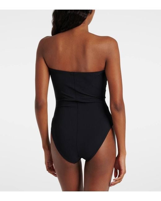 Karla Colletto Black Badeanzug Tess